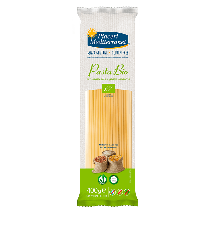 Spaghetti Bio senza glutine - Piaceri Mediterranei